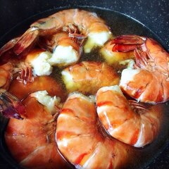殻付き海老の甘煮 レシピ 作り方 By もっちのあしあと 楽天レシピ 殻付き海老の甘煮 レシピ 作り方 By もっちのあしあと 楽天レシピ